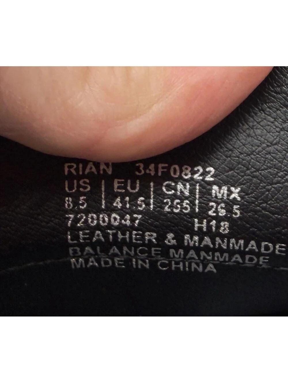 Calvin Klein Rian Bernard Men’s 8.5 Dimpled Leather Loafer Slip On Dress Shoe